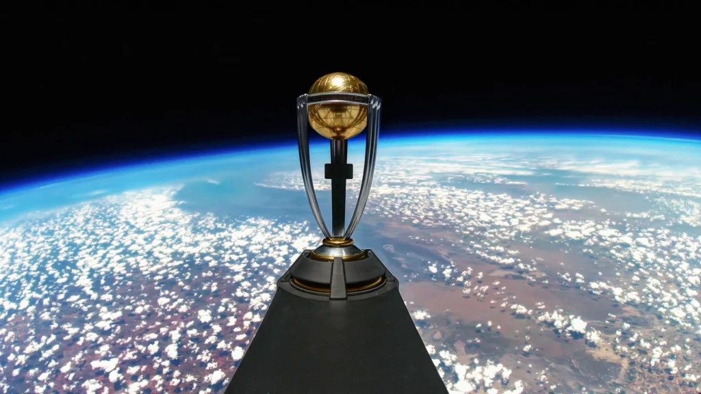 ICC Men s CWC Trophy In Space