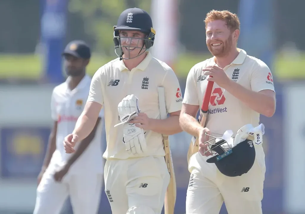 dan lawrence with bairstow