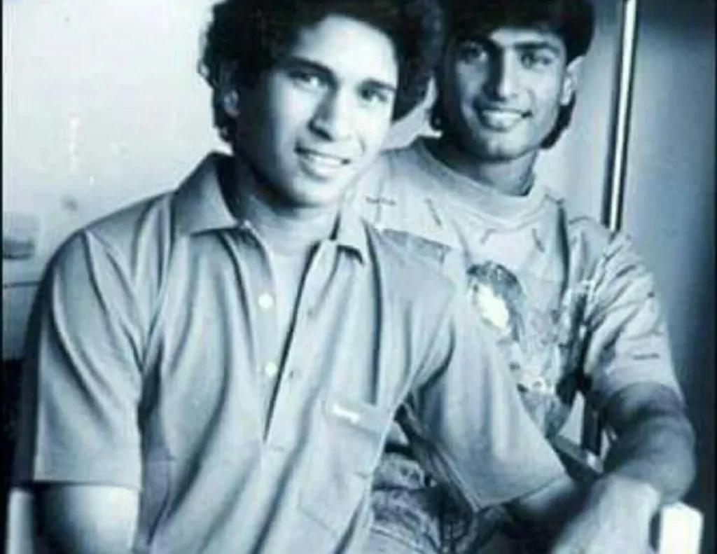 salil ankola with sachin 1