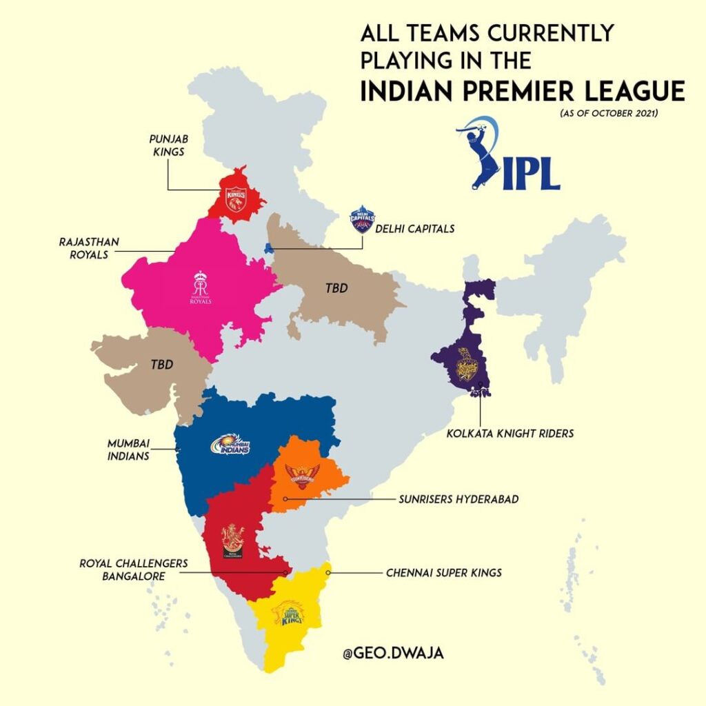 Statewise list of cricketers in IPL 2024