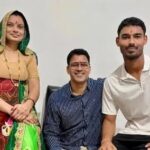 mukul chowdhary with this father